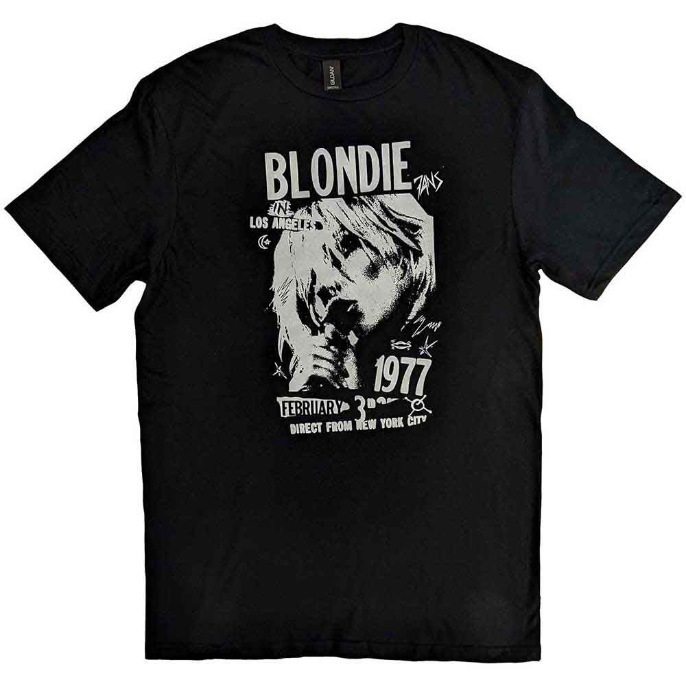 Blondie 1977 Vintage [T-Shirt] - Rock Band Apparel
