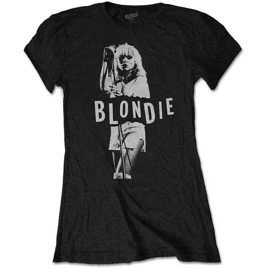 Blondie Mic. Stand [T-Shirt] - Rock Band Apparel