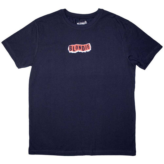 Blondie Mini Punk Logo [T-Shirt] Blue