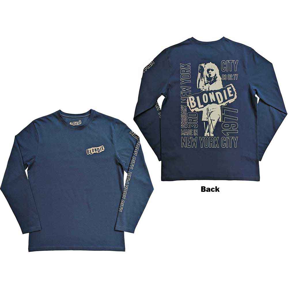 Blondie NYC '77 [T-Shirt] - Rock Band Apparel