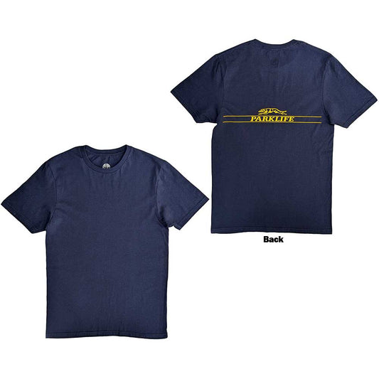 Blur Parklife Back [T-Shirt] Blue