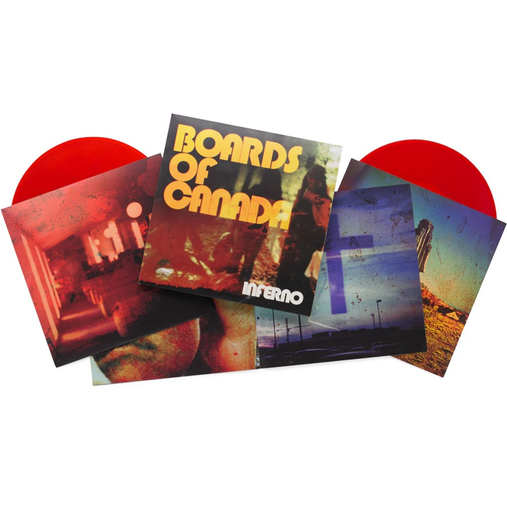 Boards of Canada - Inferno (Limited Edition, Indie Exclusive, Triple Gatefold Outer Sleeve, Deluxe Edition, Transparent Red Colored Vinyl) (2 Lp's) [Vinyl]