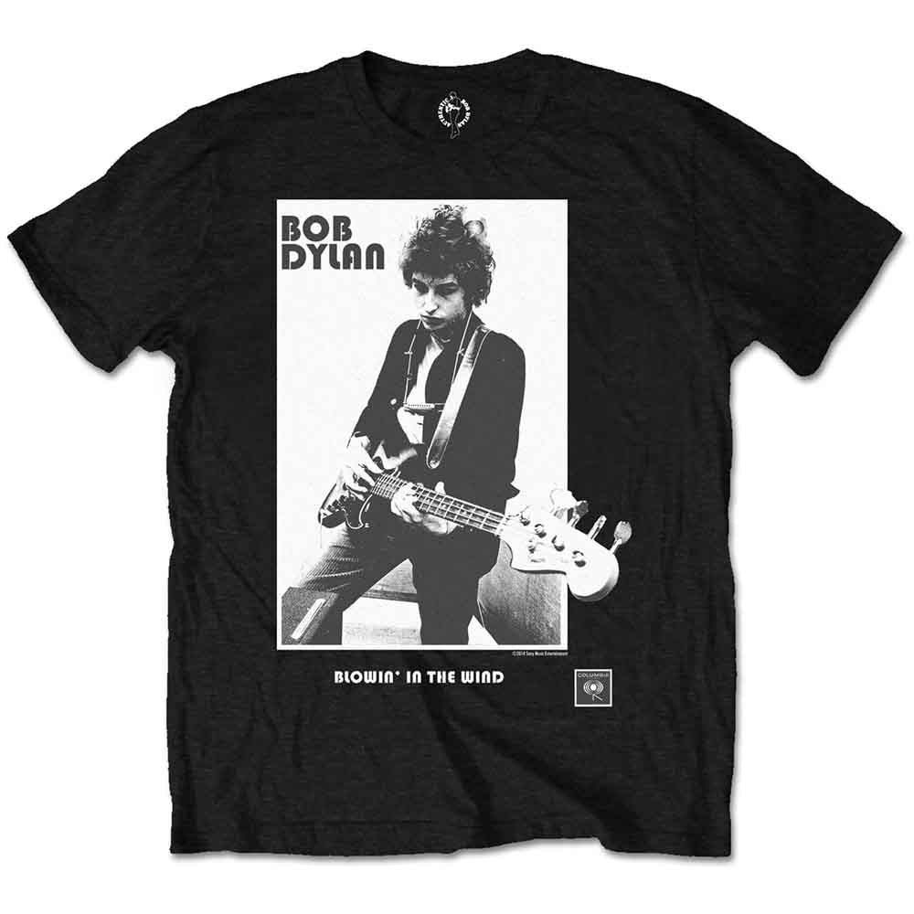 Bob Dylan Blowing in the Wind [T-Shirt] - Rock Band Apparel