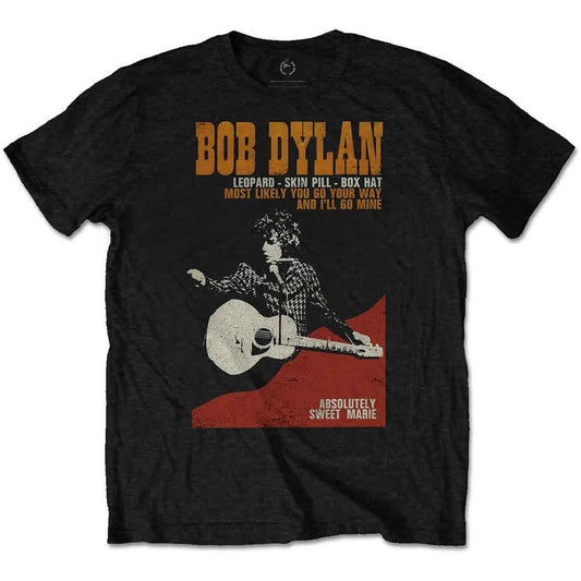 Bob Dylan Sweet Marie [T-Shirt] - Rock Band Apparel