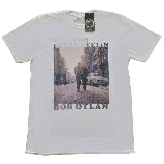 Bob Dylan The Freewheelin' [T-Shirt] - Rock Band Apparel