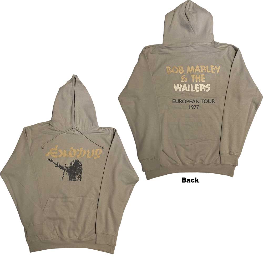 Bob Marley Exodus Mic Photo Wailers Tour 77 [Sweatshirt] - Rock Band Apparel