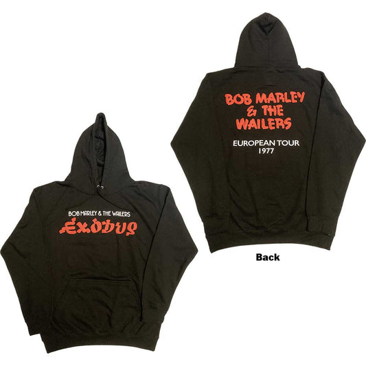 Bob Marley Exodus Wailers European Tour '77 [Sweatshirt] - Rock Band Apparel
