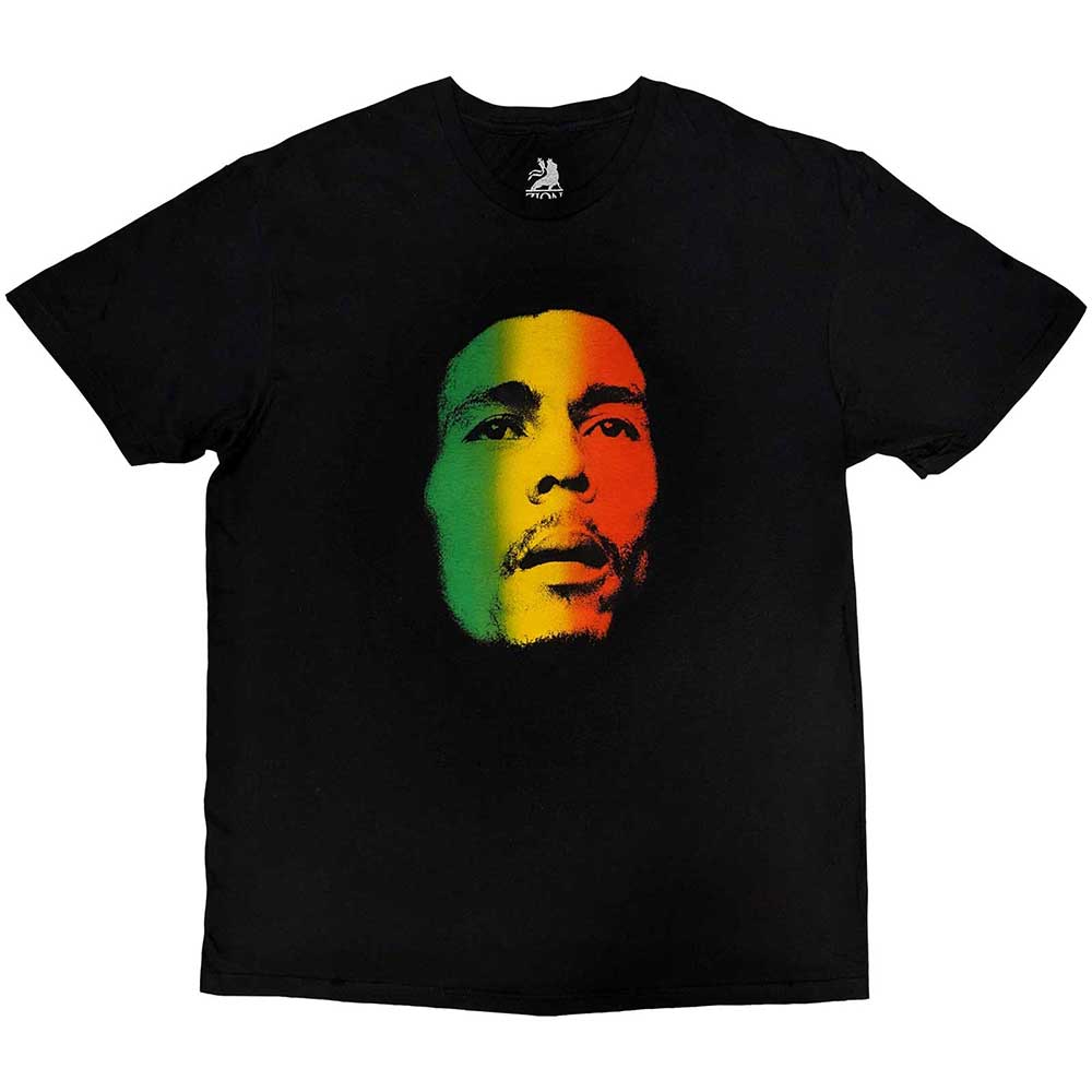 Bob Marley Face [T-Shirt] - Rock Band Apparel