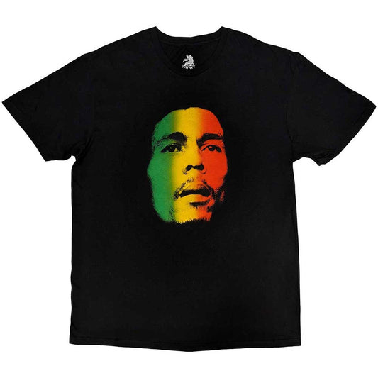 Bob Marley Face [T-Shirt] - Rock Band Apparel