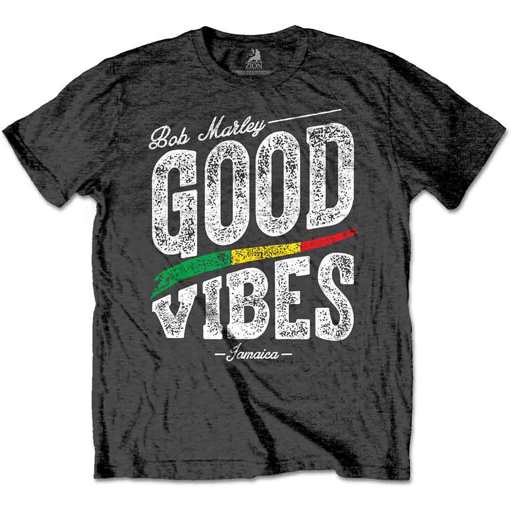 Bob Marley Good Vibes [T-Shirt] - Rock Band Apparel
