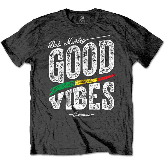 Bob Marley Good Vibes [T-Shirt] - Rock Band Apparel