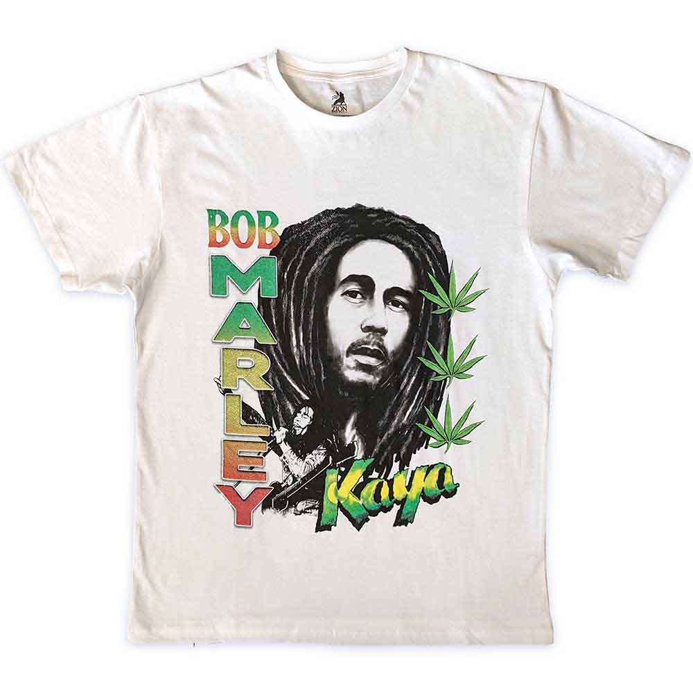 Bob Marley Kaya Illustration [T-Shirt] - Rock Band Apparel