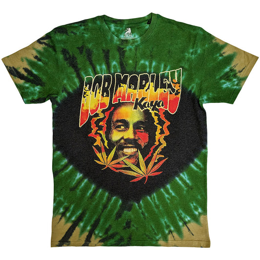 Bob Marley Kaya Smoke [T-Shirt] Green