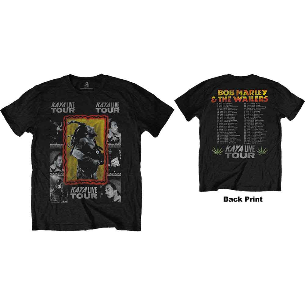 Bob Marley Kaya Tour [T-Shirt] - Rock Band Apparel