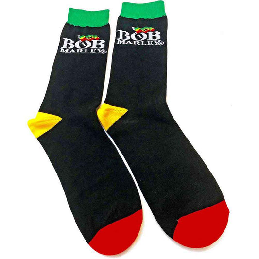 Bob Marley Logo [Socks] Black