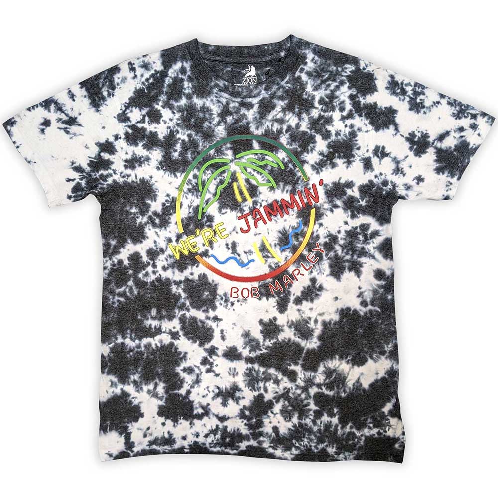 Bob Marley Neon Sign [T-Shirt] - Rock Band Apparel