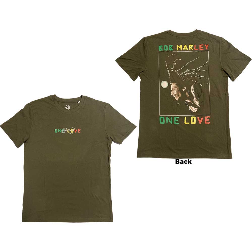 Bob Marley One Love Dreads [T-Shirt] - Rock Band Apparel