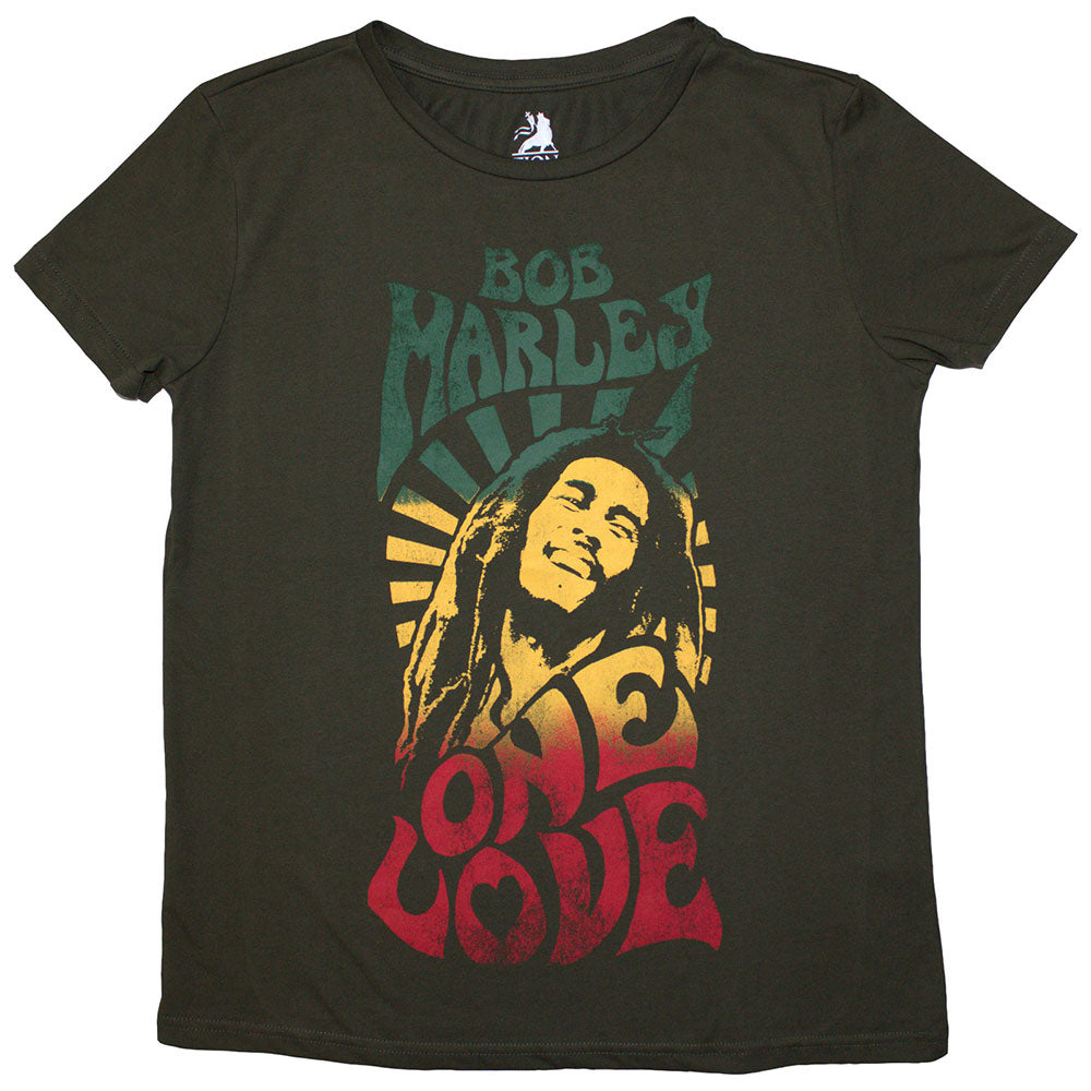 Bob Marley One Love Gradient [T-Shirt] Green