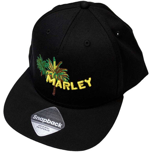Bob Marley Palm Trees [Hat] - Rock Band Apparel