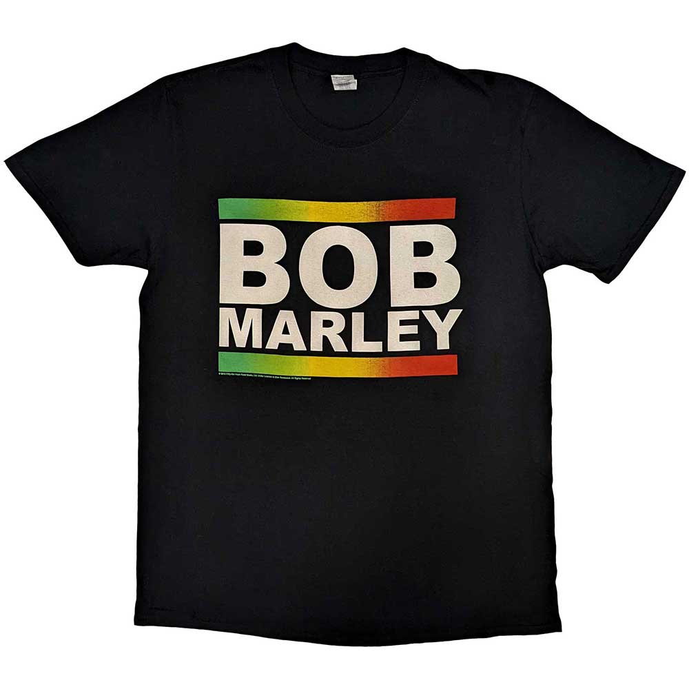 Bob Marley Rasta Band Block [T-Shirt] Black