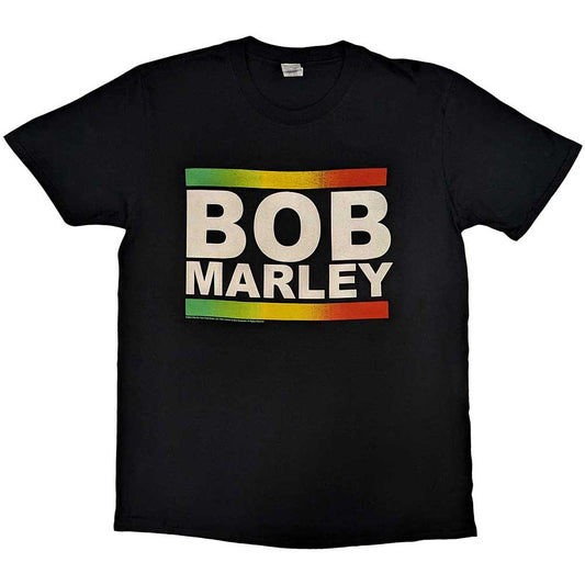 Bob Marley Rasta Band Block [T-Shirt] Black