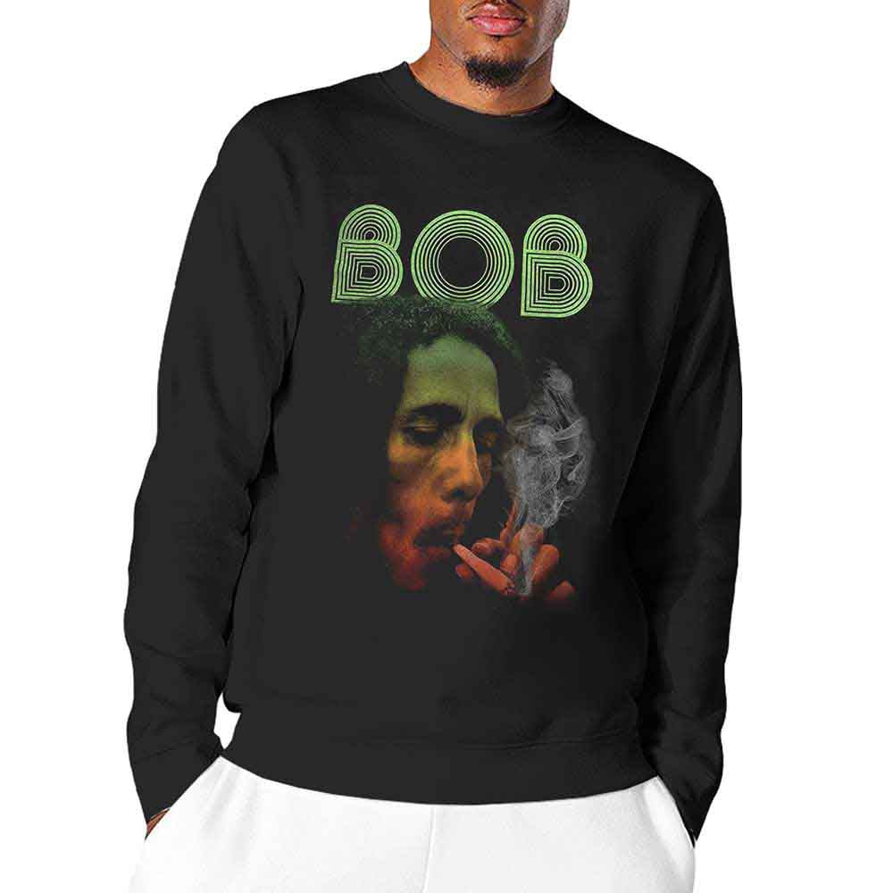Bob Marley Smoke Gradient [T-Shirt] - Rock Band Apparel