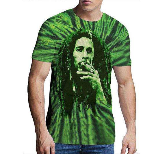 Bob Marley Smoke [T-Shirt] - Rock Band Apparel