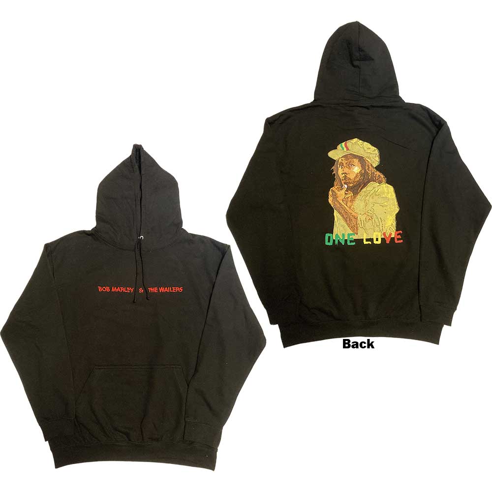 Bob Marley Wailers One Love Portrait [Sweatshirt] - Rock Band Apparel