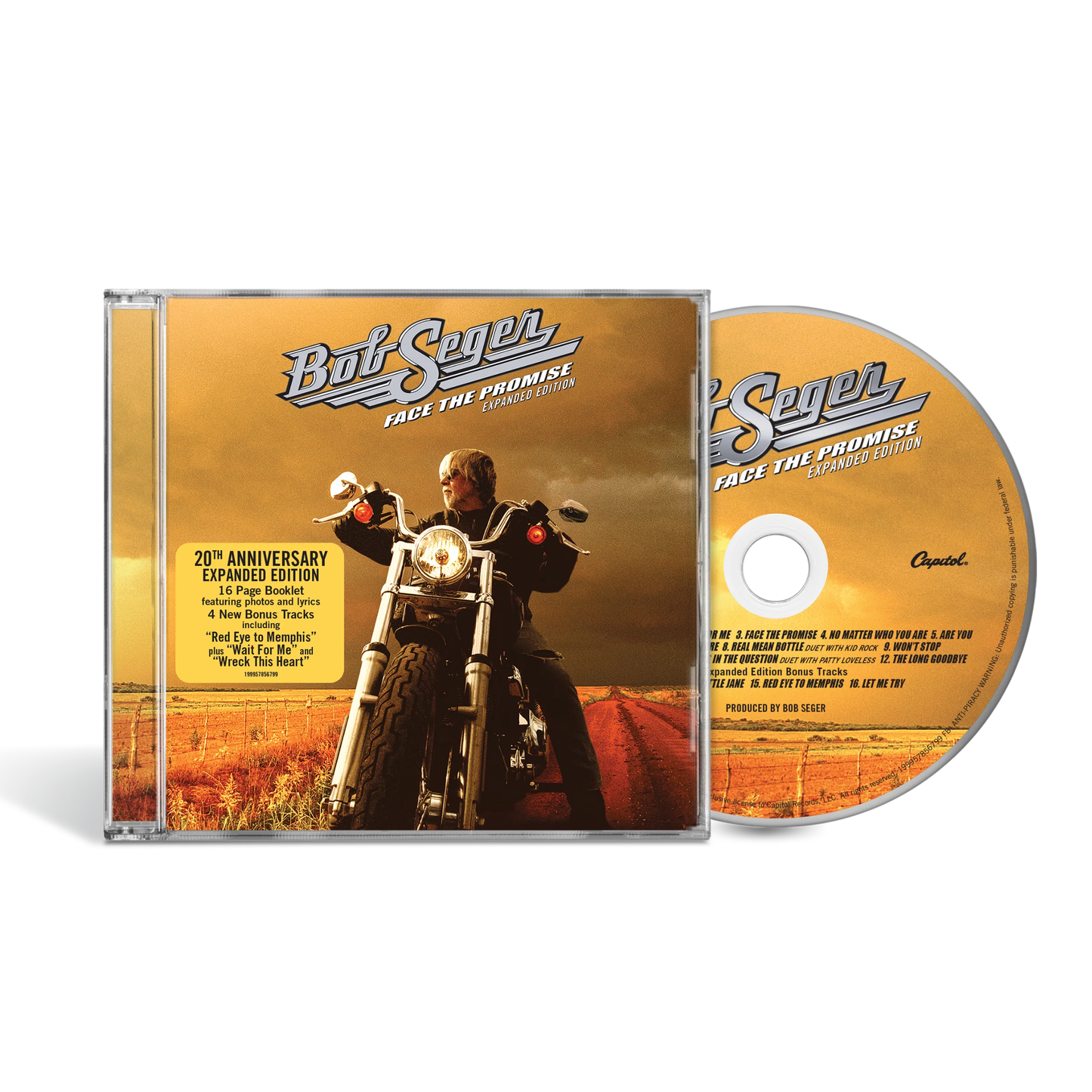 PRE-ORDER Bob Seger - Face The Promise (Expanded Edition) [CD]