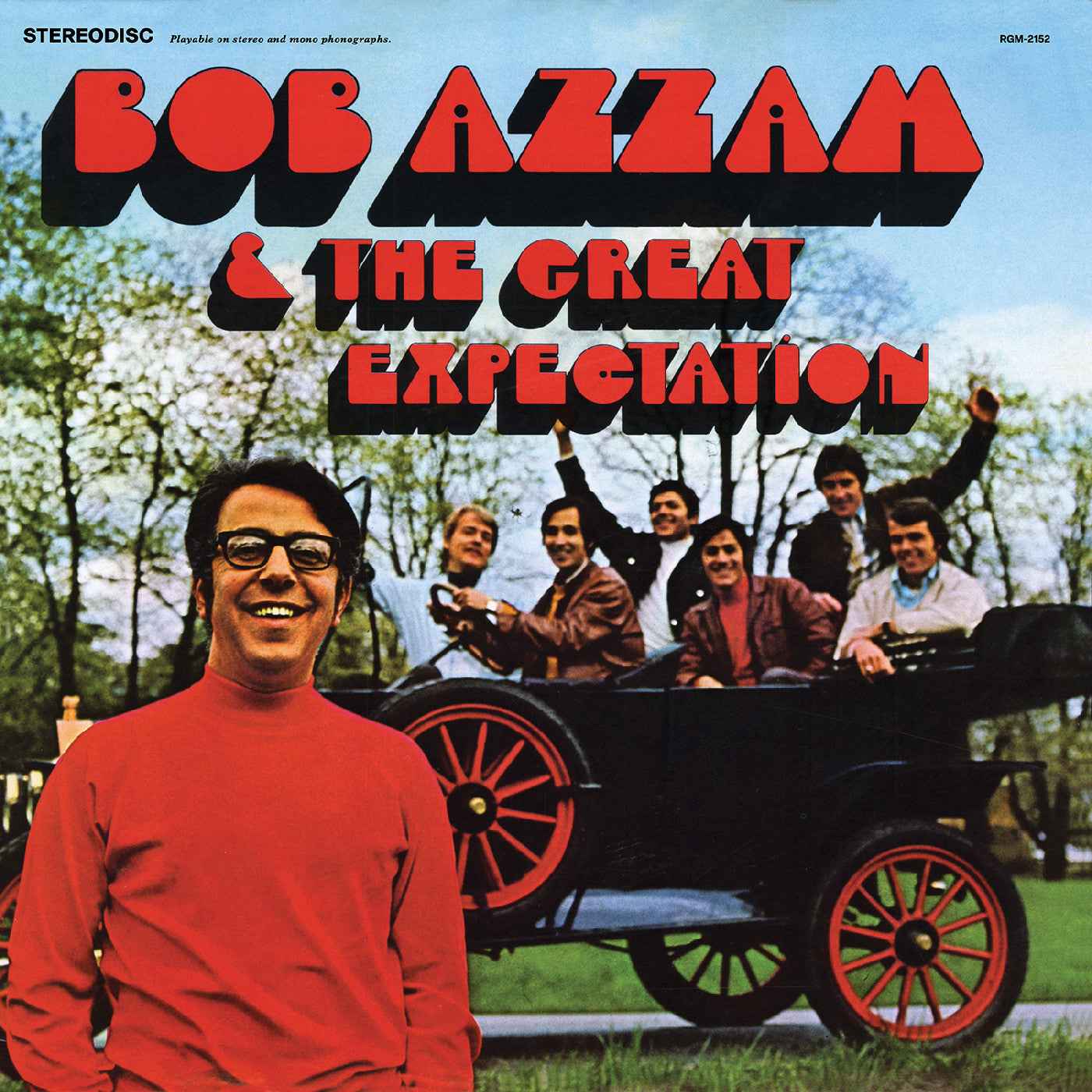 Bob & The Great Expectation Azzam - Bob Azzam & The Great Expectation - Remastered (Fire Orange Vinyl) [Vinyl]