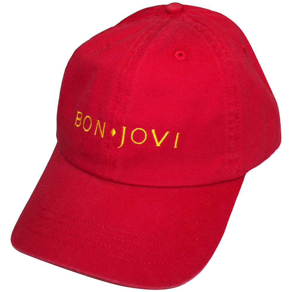 Bon Jovi Original Logo [] Red