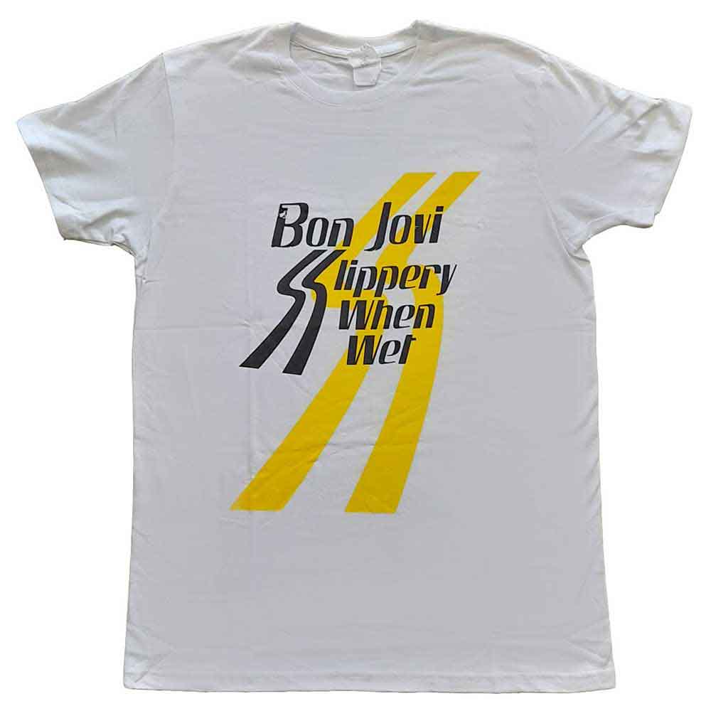 Bon Jovi Slippery When Wet [T-Shirt] - Rock Band Apparel
