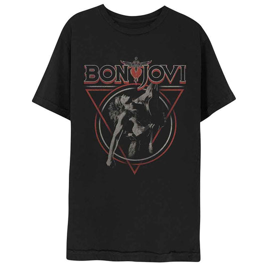 Bon Jovi Triangle Overlap [T-Shirt] - Rock Band Apparel