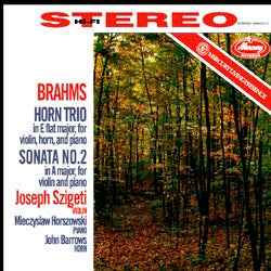 Horn Trio In E Flat Major For Violin, Horn, And Piano · Sonata No.2 In A Major, For Violin And Piano [Vinyl]