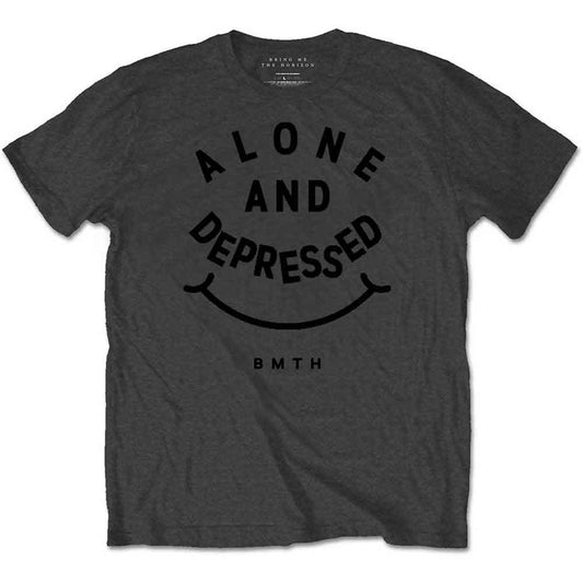 Bring Me The Horizon Alone & Depressed [T-Shirt] - Rock Band Apparel