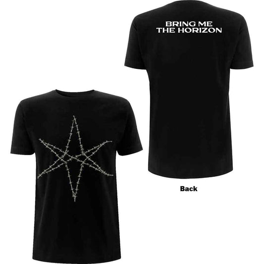 Bring Me The Horizon Barbed Wire [T-Shirt] - Rock Band Apparel