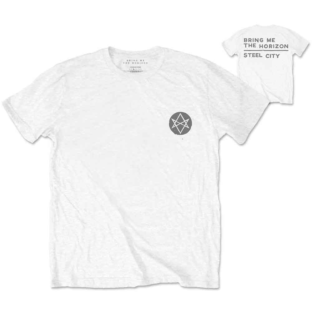 Bring Me The Horizon Distorted [T-Shirt] White
