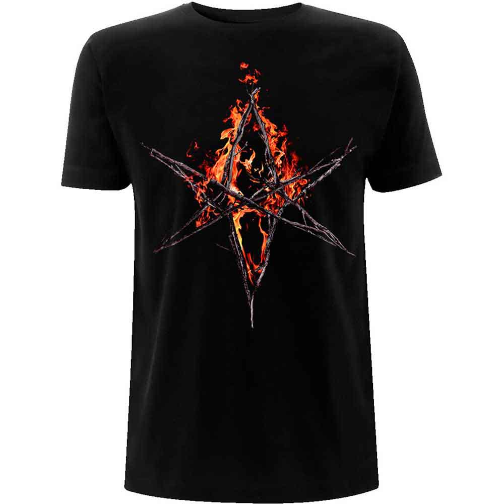 Bring Me The Horizon Flaming Hex [T-Shirt] - Rock Band Apparel