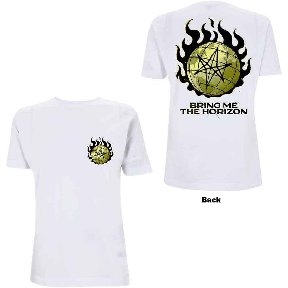 Bring Me The Horizon Globe [T-Shirt] - Rock Band Apparel