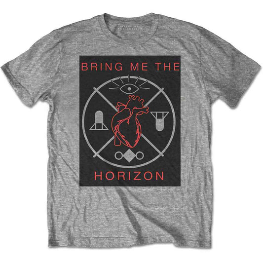 Bring Me The Horizon Heart & Symbols [T-Shirt] - Rock Band Apparel