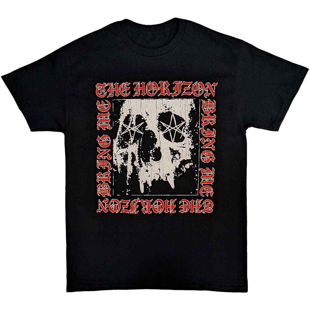 Bring Me The Horizon Metal Logo Skull [T-Shirt] - Rock Band Apparel
