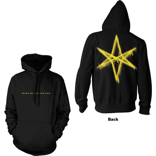 Bring Me The Horizon Spray Hex [Sweatshirt] - Rock Band Apparel