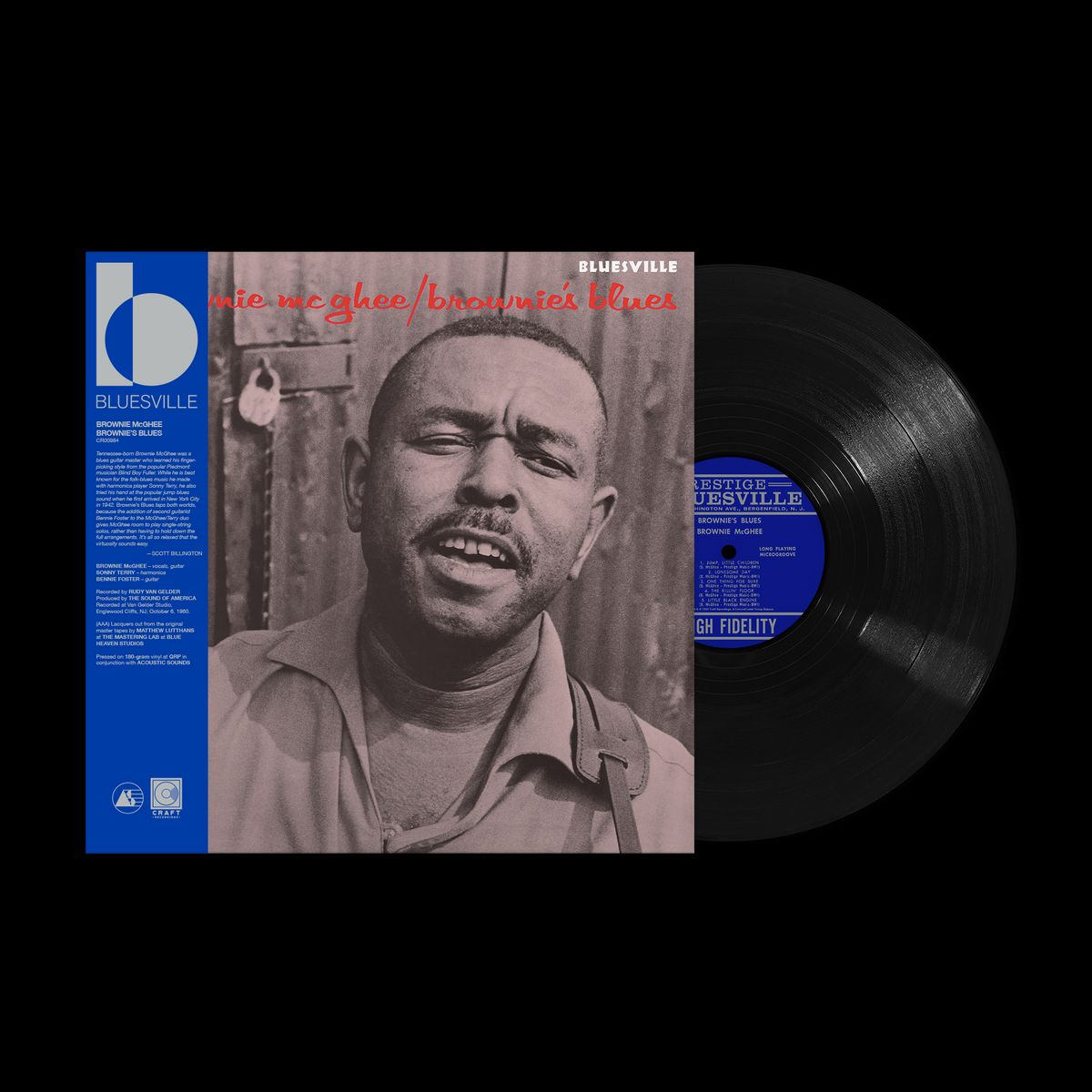 PRE-ORDER: Brownie's Blues (Bluesville Acoustic Sounds Series) (180G) [LP] [Vinyl]