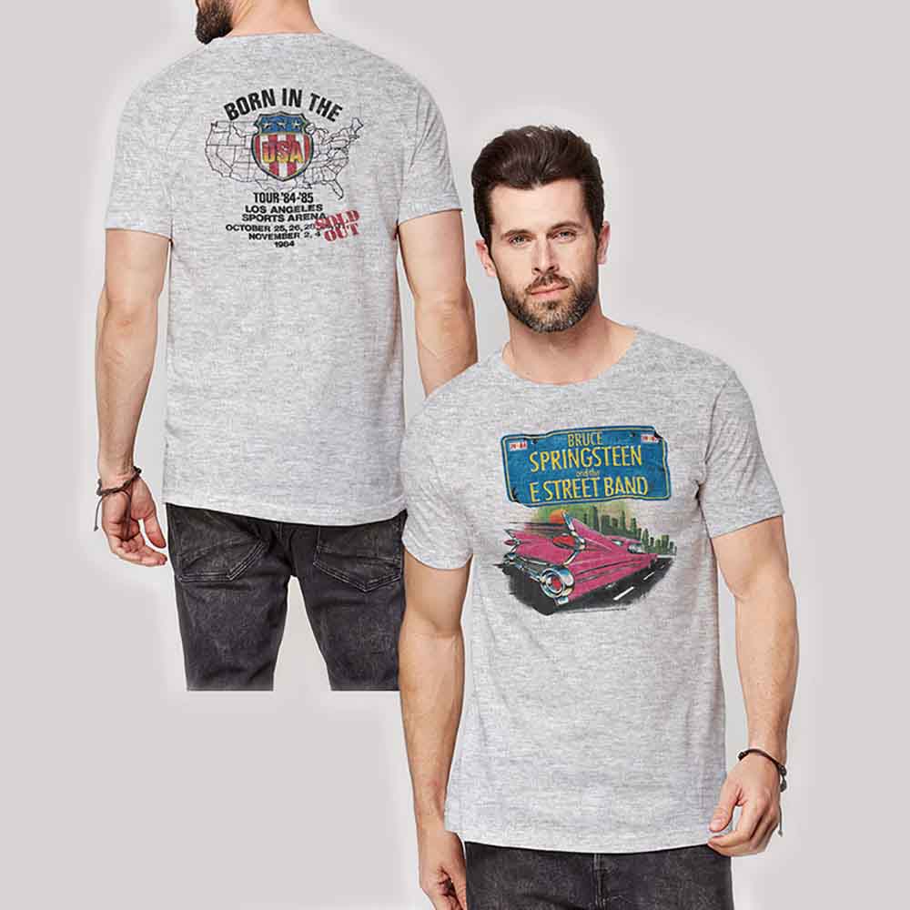 Bruce Springsteen Pink Cadillac [T-Shirt] - Rock Band Apparel