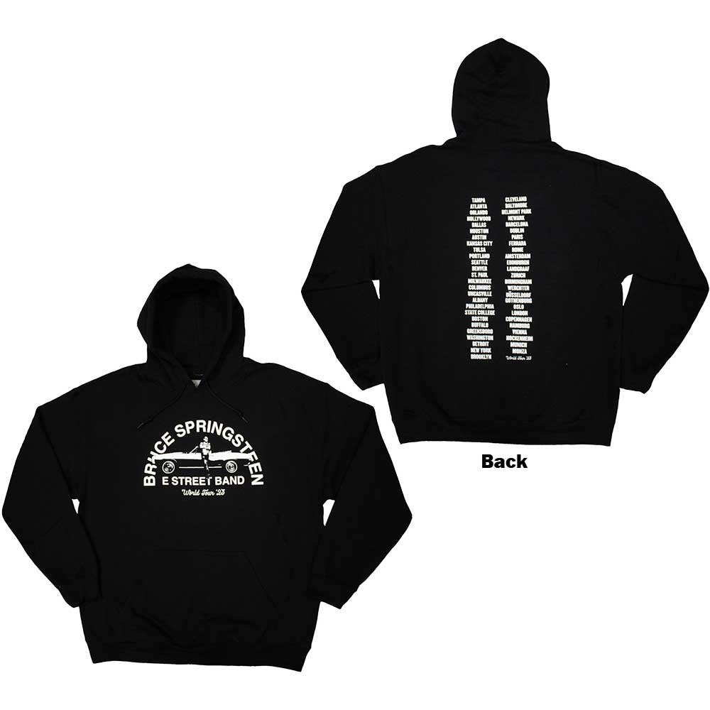 Bruce Springsteen Tour '23 Leaning Car [Sweatshirt] - Rock Band Apparel