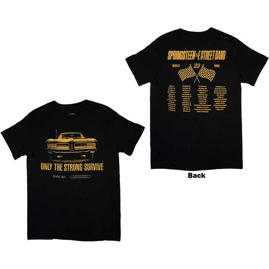 Bruce Springsteen Tour '23 Only The Strong [T-Shirt] - Rock Band Apparel