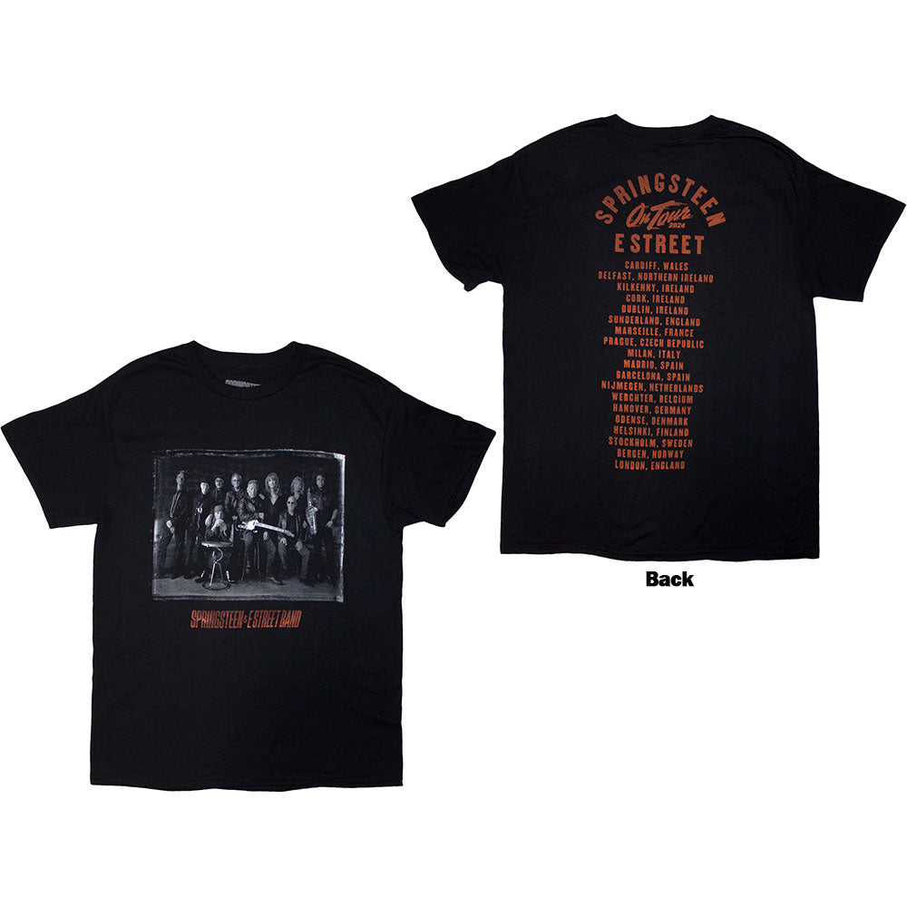 Bruce Springsteen Tour '24 E-Street Photo [] Black