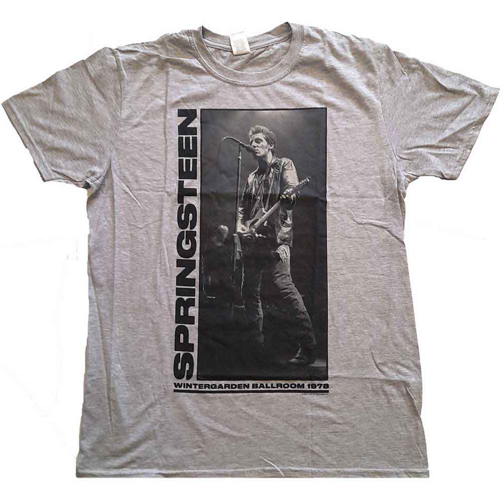 Bruce Springsteen Wintergarden Photo [T-Shirt] - Rock Band Apparel