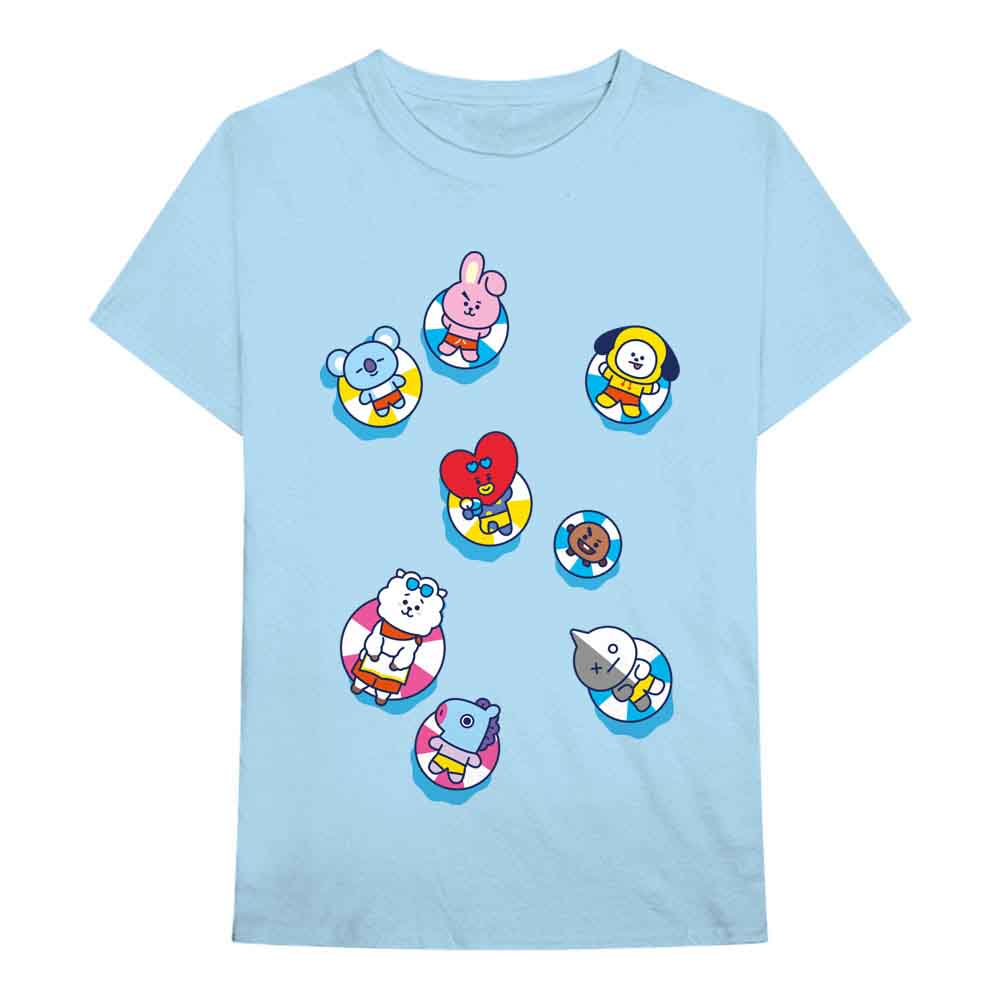 BT21 Bon Voyage [T-Shirt] Blue