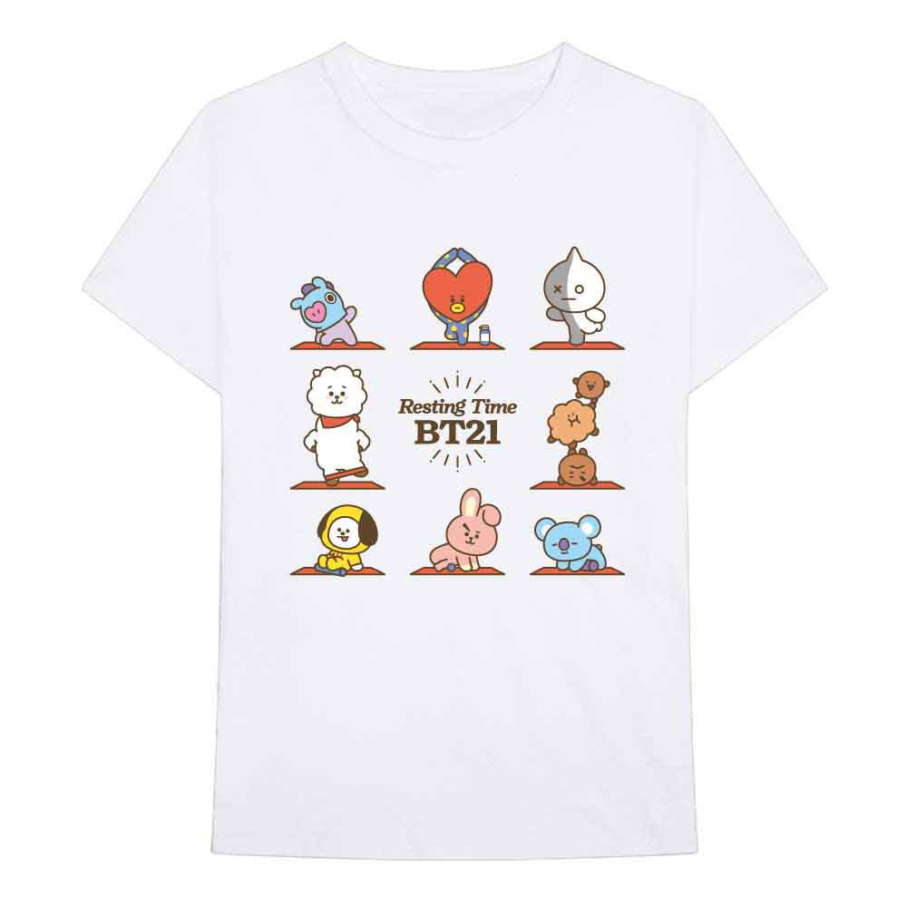 BT21 Resting Time [T-Shirt] - Rock Band Apparel